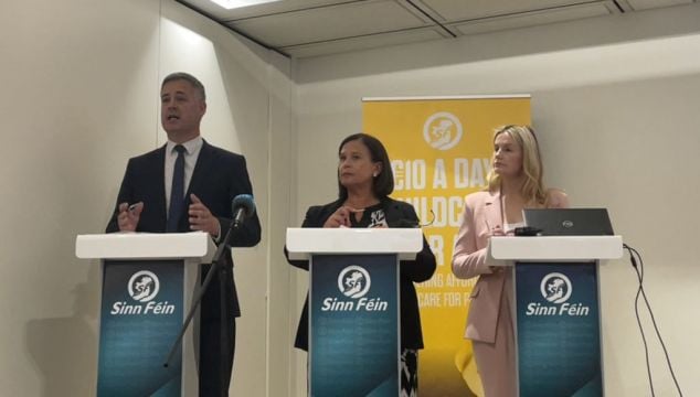 Sinn Féin: €10 A Day Childcare Plan Could Be In Place By Next Year