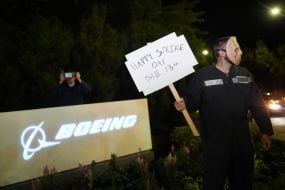 Boeing Factory Workers Go On Strike After Rejecting Contract Offer