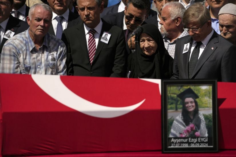 American Woman Who Was Killed By Israeli Forces Is Buried In Turkey