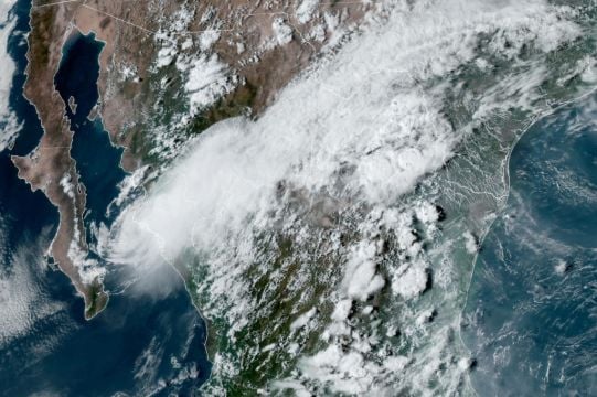 Storm Makes Landfall On Mexican Coast After Pounding Los Cabos