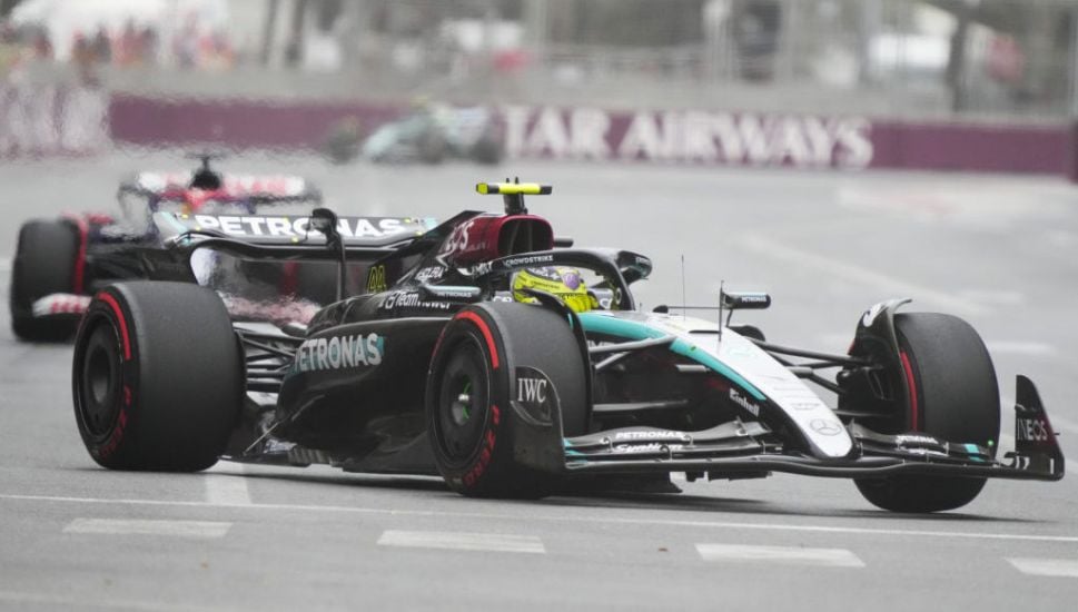 Lewis Hamilton To Start Azerbaijan Gp From Pit Lane After Mercedes Engine Change