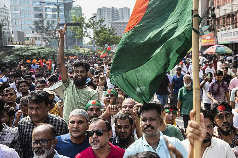 Bangladesh Citizens, Opposition Party Demand Election After Prime Minister Fled