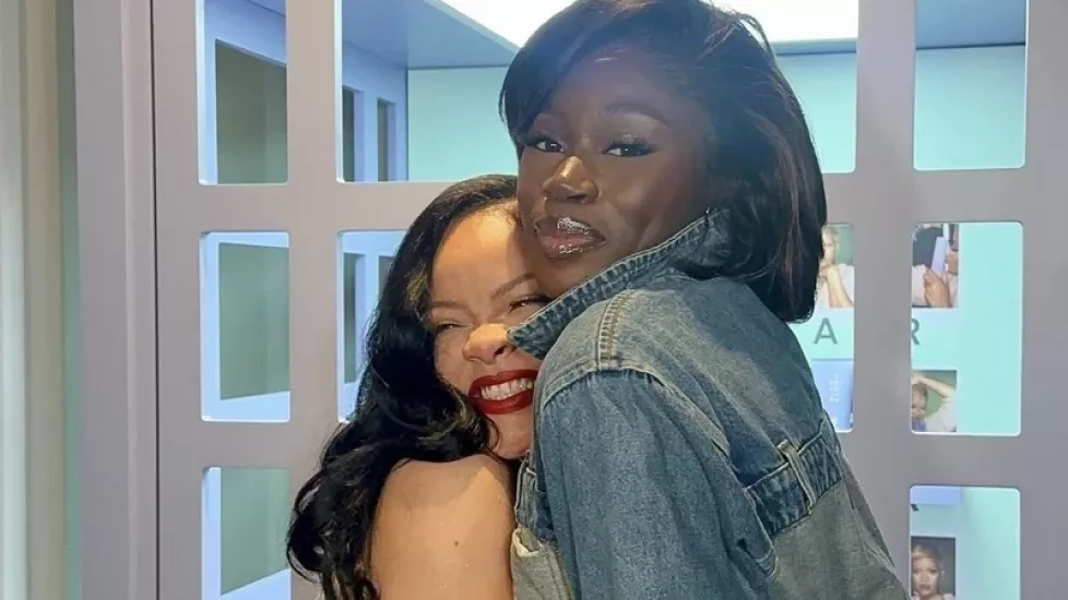 'Fan Girl Moment': Rhasidat Adeleke Meets Rihanna At London Beauty Event