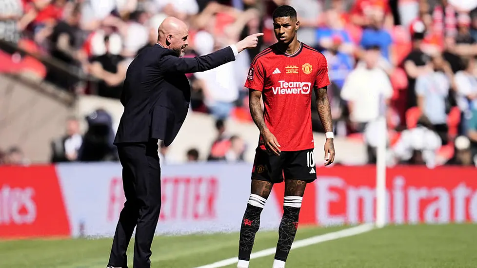 Erik Ten Hag Backs Marcus Rashford To Take Confidence From Recent Goals