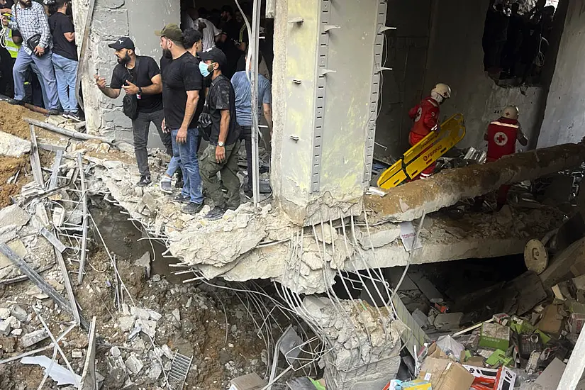 At Least 14 Killed And 60 Wounded In Israeli Strike On Beirut