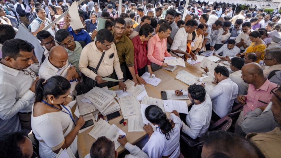 Sri Lankans Vote In Election To Decide How Nation Recovers From Economic Crisis