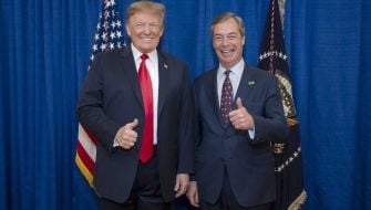 Farage Plays Up Links With Trump And Criticises Harris’ ‘Radical Left’ History