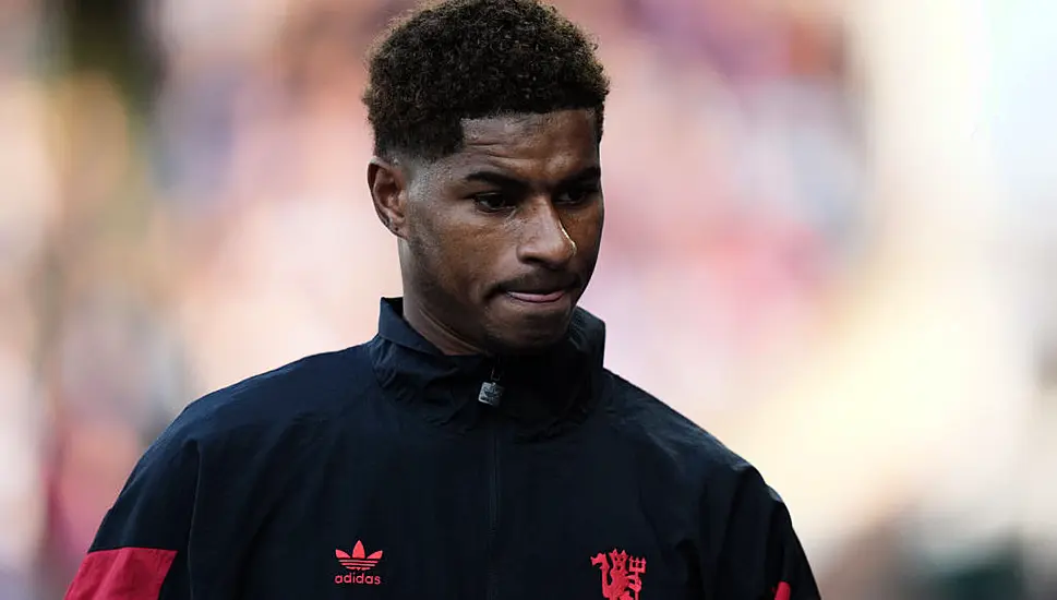 Erik Ten Hag Defends Decision To Start Marcus Rashford On The Bench At Palace