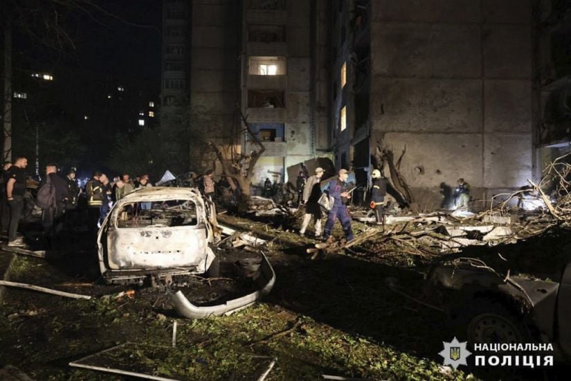 More Than 20 Hurt After Russian Strike On Ukrainian Apartment Blocks