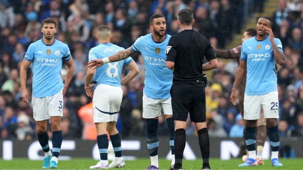 Kyle Walker Explains Frustration With Ref Michael Oliver Over Arsenal Equaliser