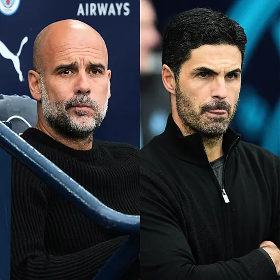 Pep Guardiola And Mikel Arteta Frustrated By Officials During Action-Packed Draw