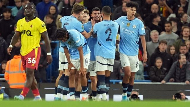 Much-Changed Manchester City See Off Watford In Carabao Cup