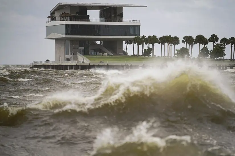 Helene Makes Landfall In Northwestern Florida As A Category 4 Hurricane