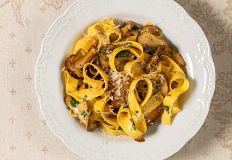 Tom Parker Bowles’ Fresh Pappardelle With Porcini Recipe