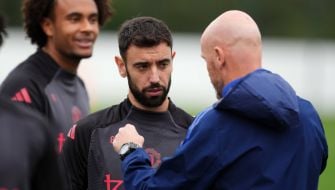 Manchester United Boss Erik Ten Hag Backs Bruno Fernandes To Find Scoring Boots