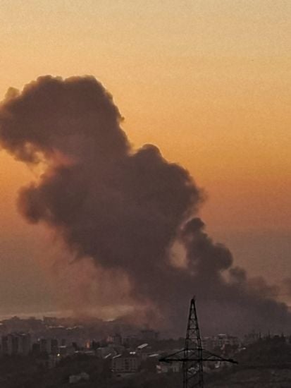 Israel Strikes Hezbollah’s Hq In Huge Blast Targeting Militant Group’s Leader