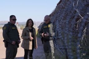 Harris Visits Mexican Border As She Offers Tougher Stance On Migration