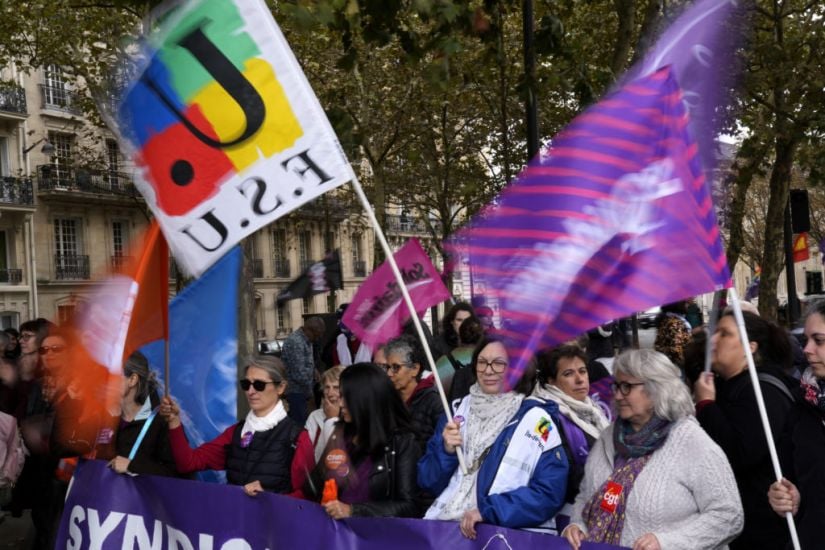 Hundreds Take Part In Paris March Backing Right To Abortion