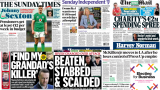 What The Papers Say: Sunday's Front Pages