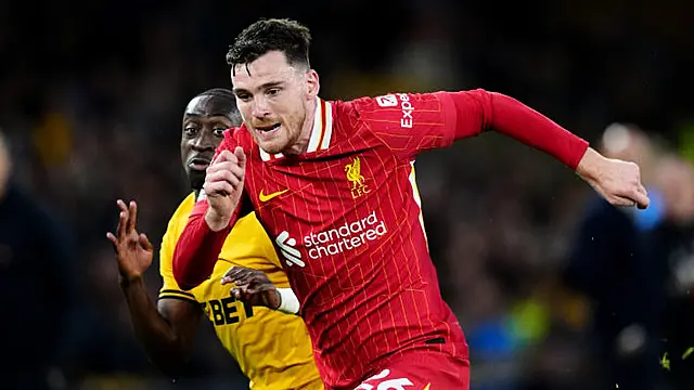 Arne Slot Expects Liverpool’s Andrew Robertson To Be Back In Training On Monday