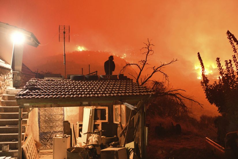 Wildfire In Southern Greece Leaves Two Dead