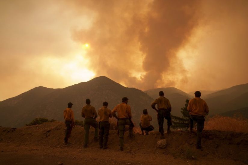 California Wildfire Flare-Up Prompts Evacuation In San Bernardino County