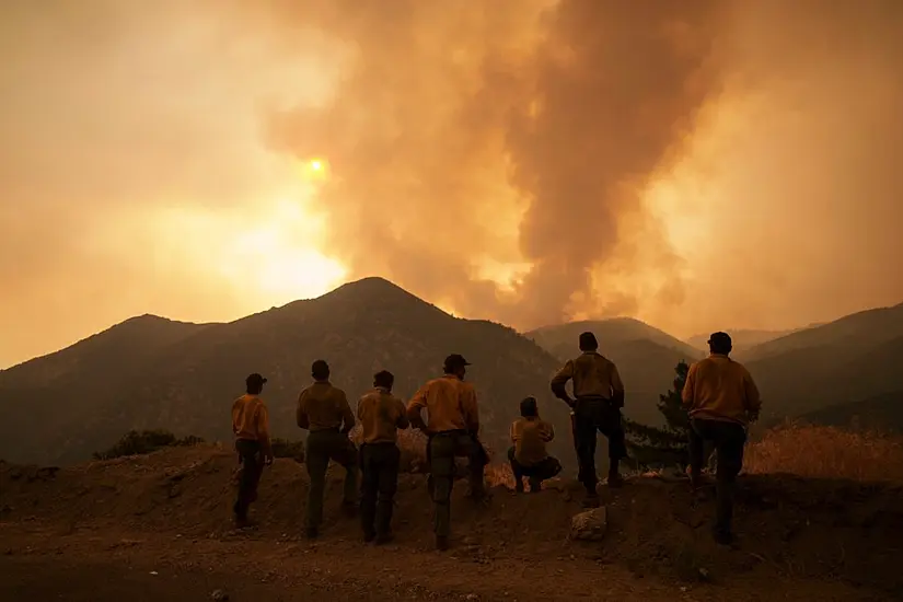 California Wildfire Flare-Up Prompts Evacuation In San Bernardino County