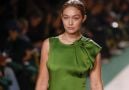 Victoria Beckham Pays Homage To Keira Knightley’s Green Atonement Dress At Paris Fashion Week