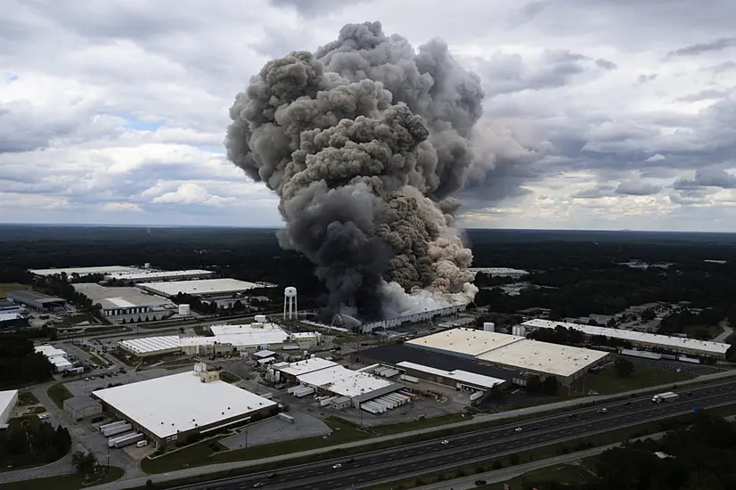 More Than 90,000 Take Shelter After Chemical Plant Fire Alert In Georgia