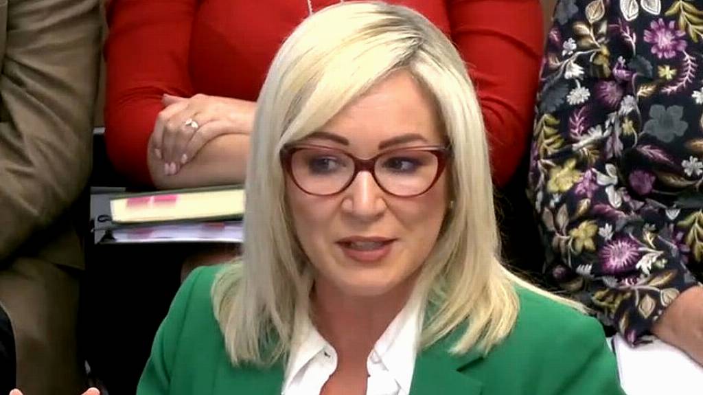 Michelle O’Neill says internal Sinn Féin inquiry into McMonagle issues ‘not required’