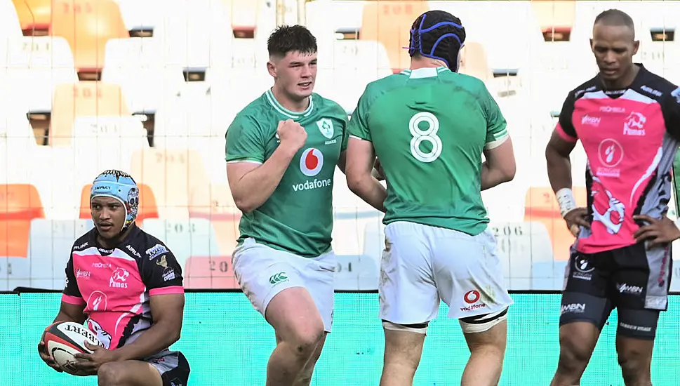 Emerging Ireland Off To Strong Start With First Win In South Africa