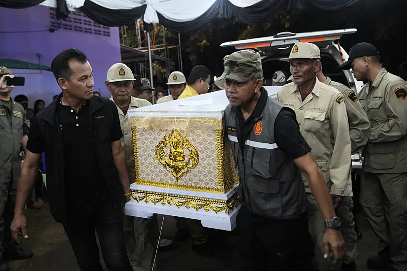 A Small Town In Central Thailand Is Mourning The 23 Who Died In School Bus Fire