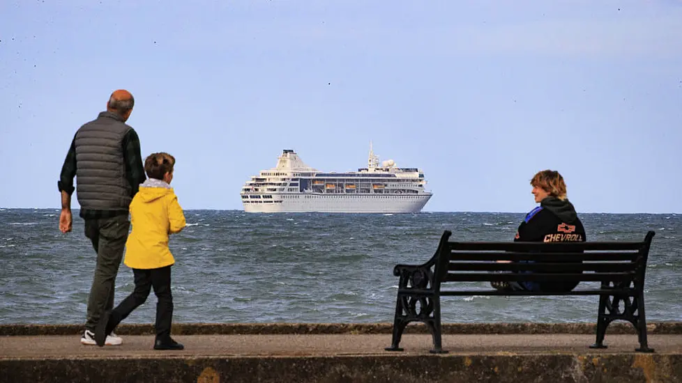 Cruise Ship Departs After Four Months Stranded In Belfast