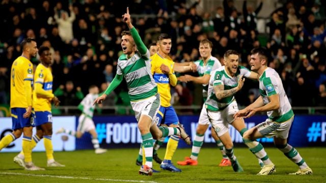 Dylan Watts The Hero For 10-Man Shamrock Rovers In Uefa Conference League