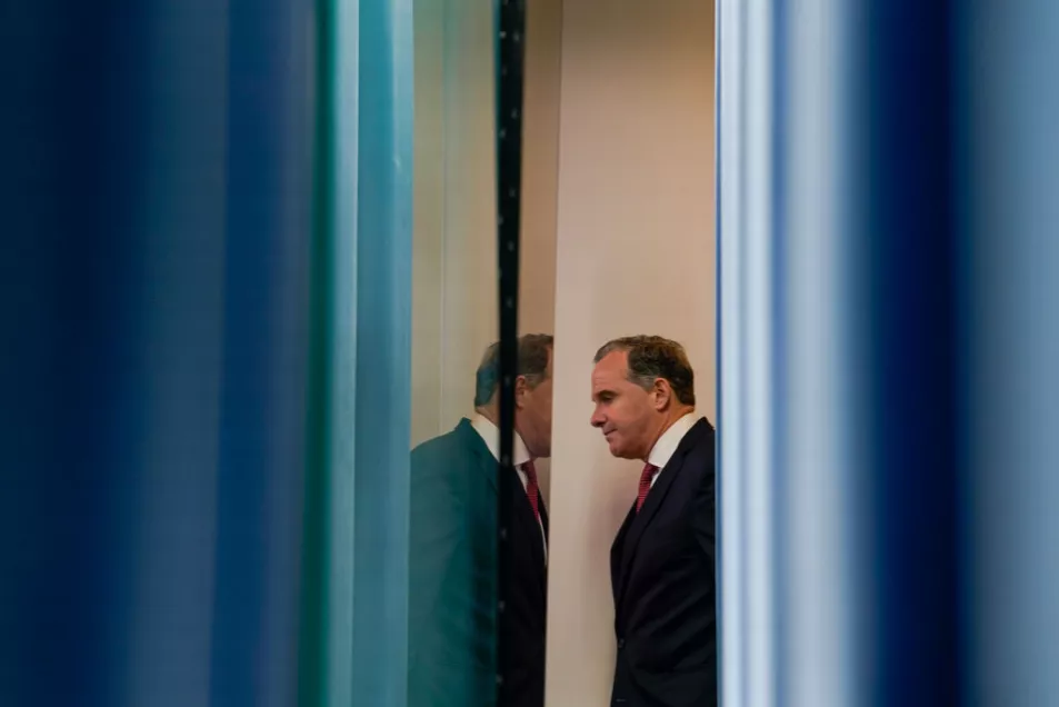 Karine Jean-Pierre Holds Daily White House Press Briefing With Secretary Of Homeland Security Alejandro Mayorkas And National Security Advisor Jake Sullivan