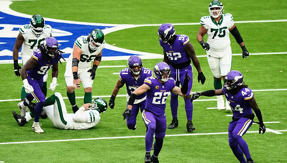 Minnesota Vikings Defeat New York Jets At Tottenham Hotspur Stadium