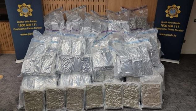 Four Men Arrested After Seizure Of Cannabis Worth €8.5 Million In Dublin