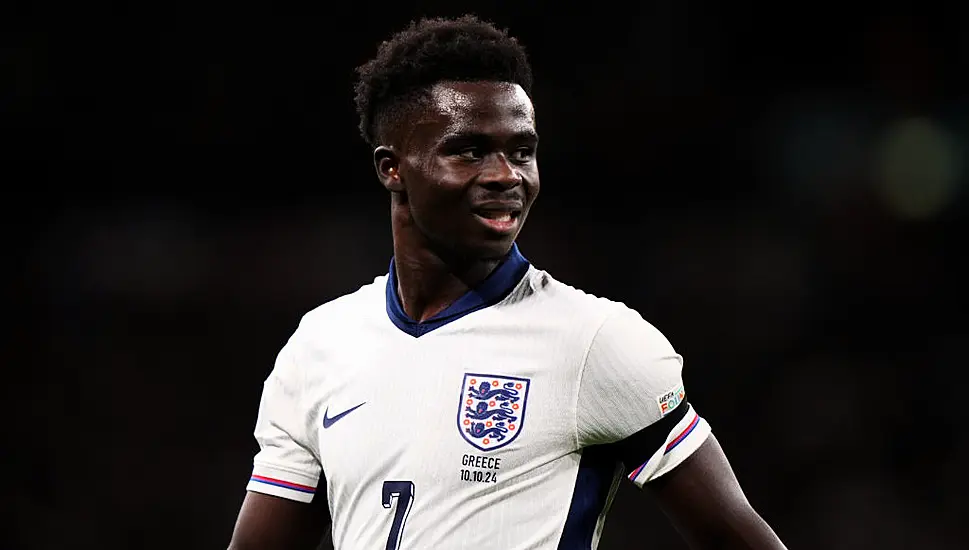 Bukayo Saka Ruled Out Of England’s Match Against Finland