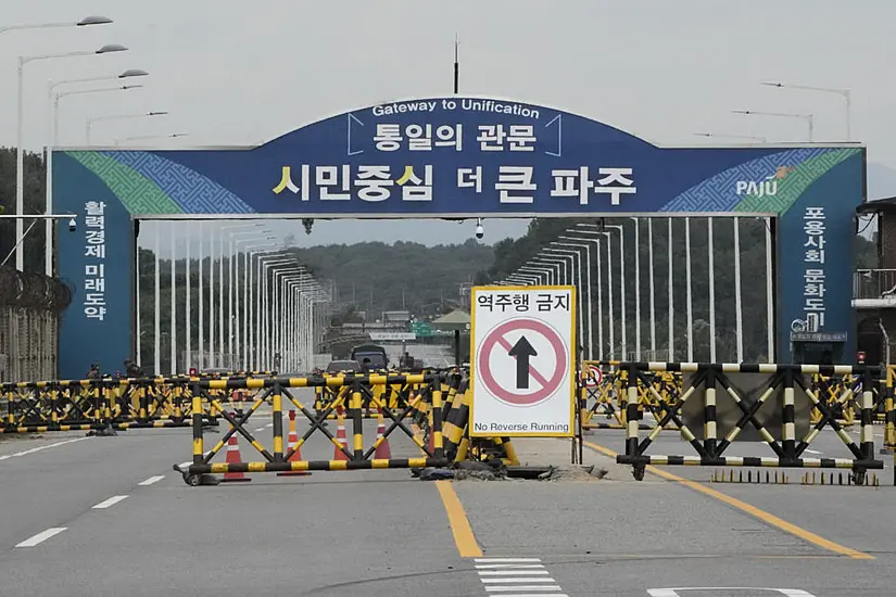 South Korea Says North Korea Has Blown Up Roads Near Border