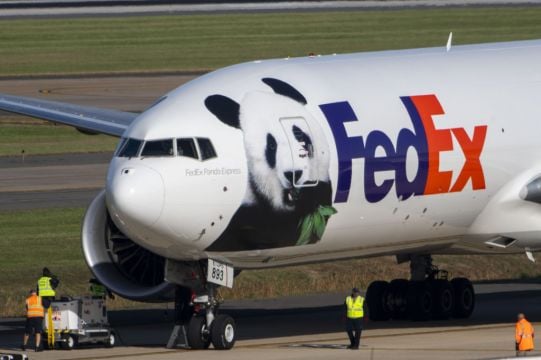 Giant Pandas Arrive In Us From China As Part Of New Co-Operation Deal