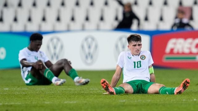 Republic Of Ireland U21S Miss Out On Euro 2025 Play-Off Spot After Drawing With Italy