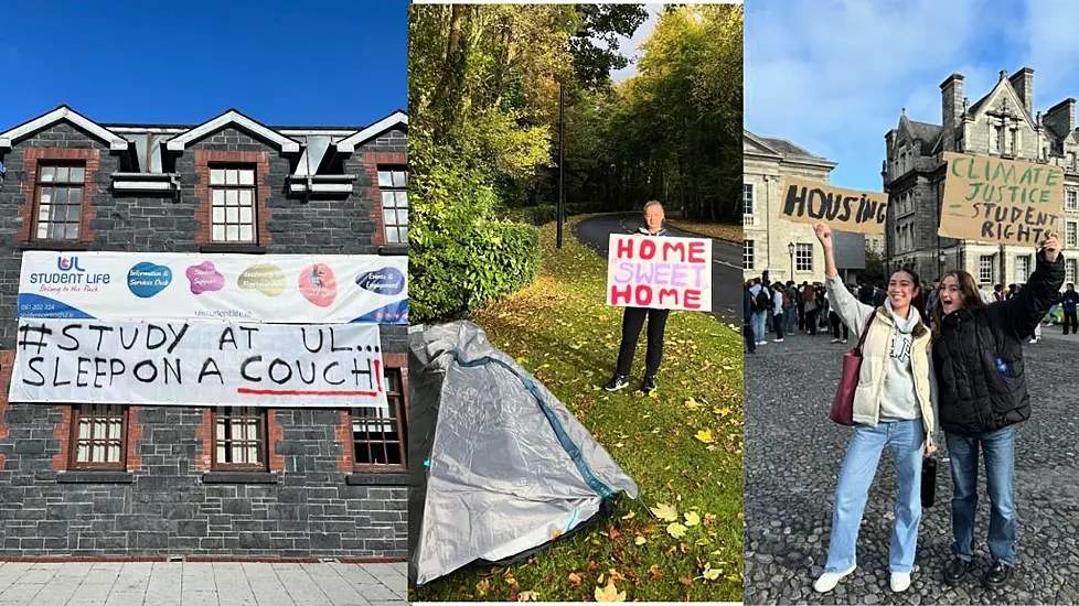 Students Stage Walkout To 'Fight To Make Ireland A Home For Young People Again'