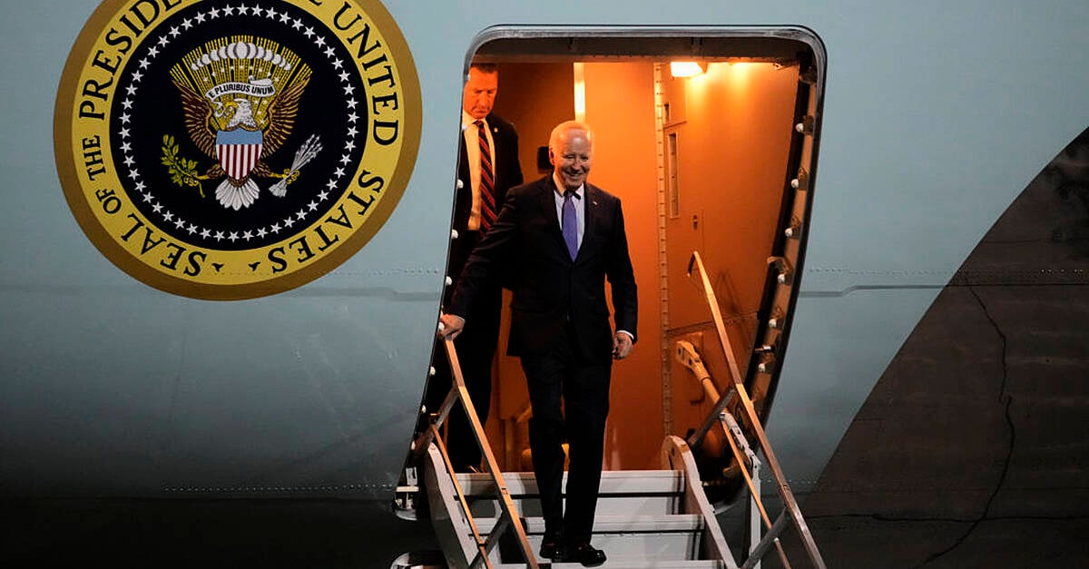 Biden meeting European allies in Germany as election approaches