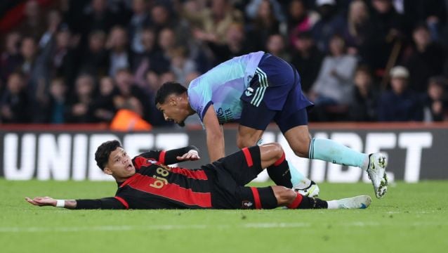 William Saliba Sent Off As Arsenal Suffer First Premier League Defeat Of Season