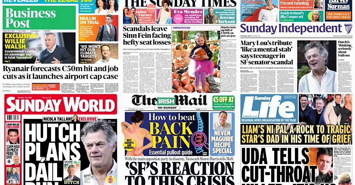 What the papers say: Sunday’s front pages