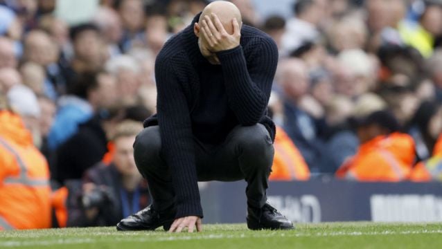 I’m An Emotional Man: Pep Guardiola Embarrassed By His Touchline Reactions