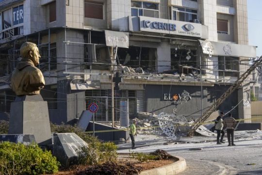 Israeli Strikes Target Hezbollah-Run Financial Institution In Lebanon