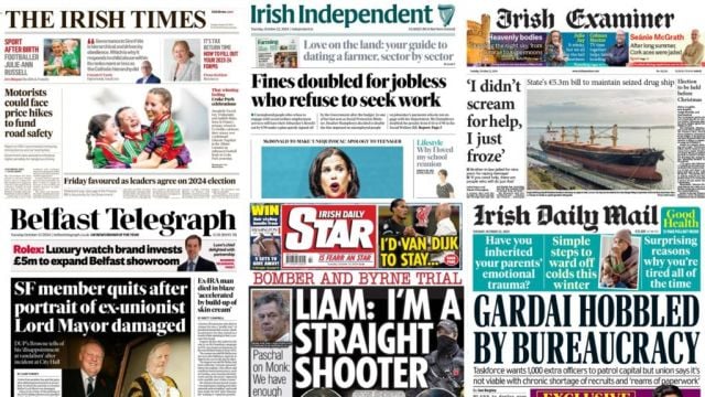 What The Papers Say: Tuesday's Front Pages