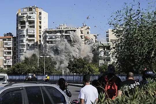 More Than A Dozen Killed In Israeli Strikes Near Beirut Hospital
