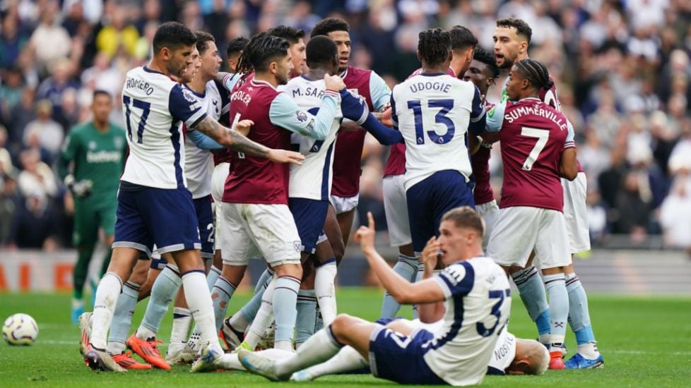 Tottenham Fined £20,000 After Accepting Fa Charge Over Incident In West Ham Game